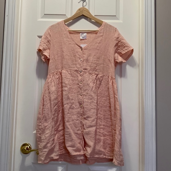 Priv x Jillian Harris Linen Dress - Picture 1 of 10